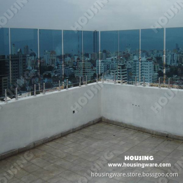 Deck 12 Mm Thick Frameless Glass Railing